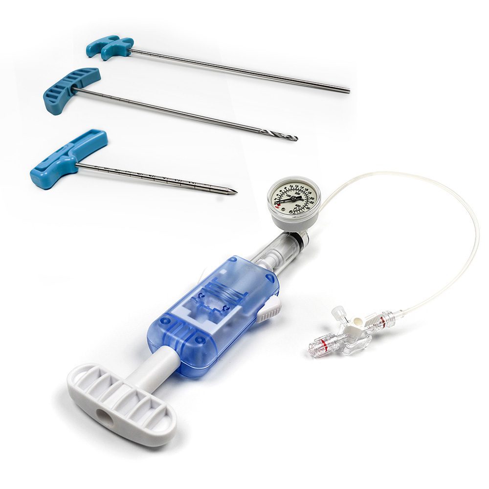 Kyphoplasty system for vertebral compression fractures